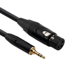 Red's music cable Red's cable MC1730BX Standard Microphone XLR/Mini-jack stereo 3 meter