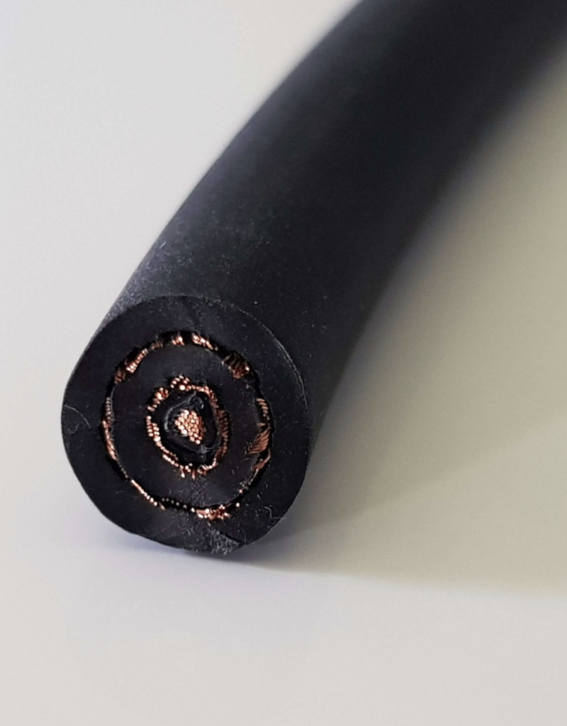 Red's music cable Red's cable INS101 Instrument kabel  1x0.5mm² double shielded per meter