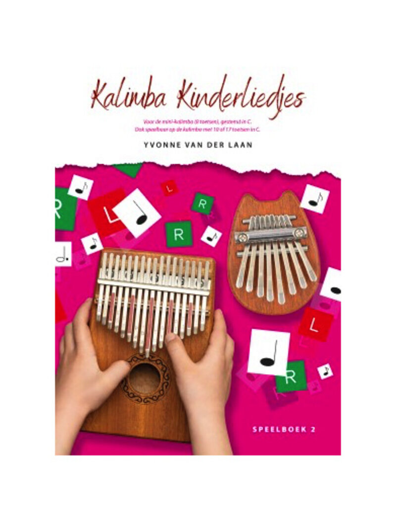 Yvonne van der Laan Kalimba Kinderliedjes - Speelboek 2