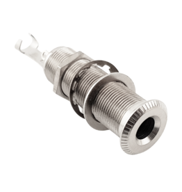 Red's music cable ST Pro Guitar Jack Endpin 3 pin socket Chrome