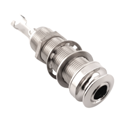 Red's music cable ST Pro Guitar Jack Endpin 4 pin socket Chrome