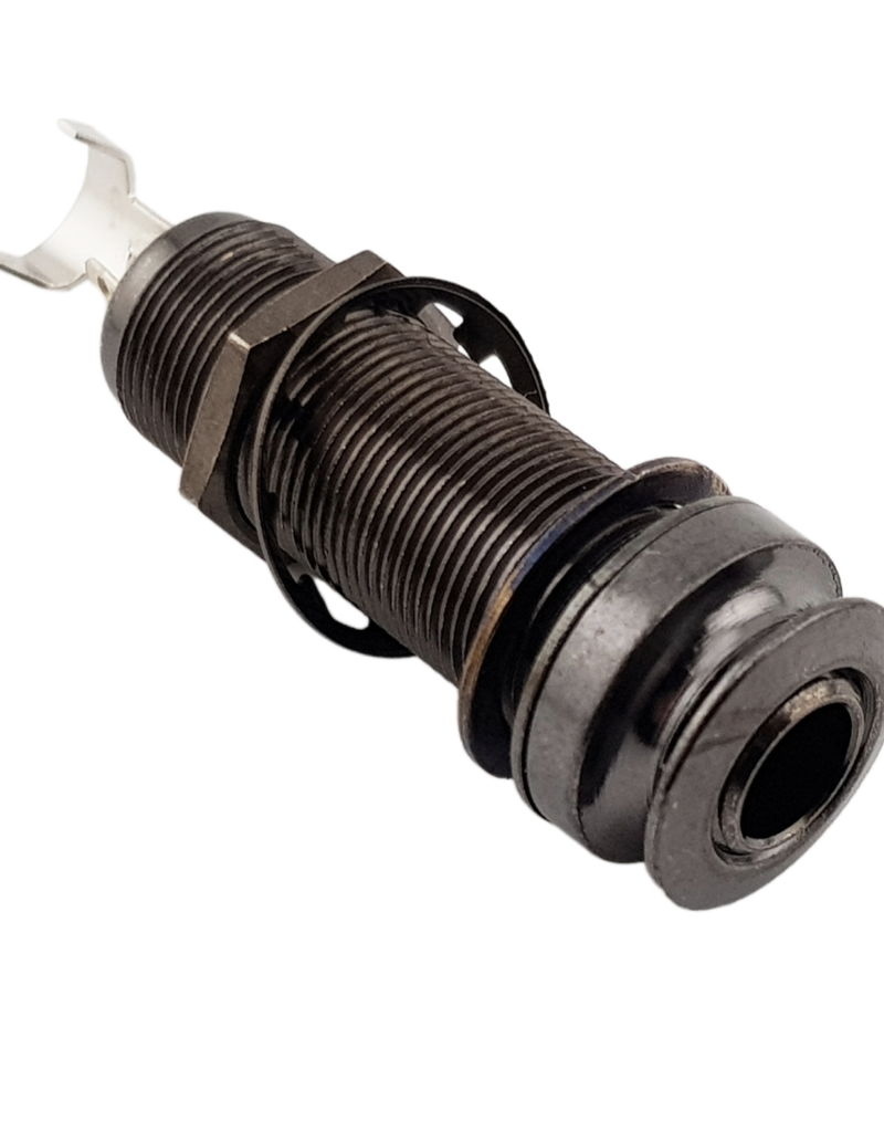 Red's music cable ST Pro Guitar Jack Endpin 3 Pin Socket Black met dop