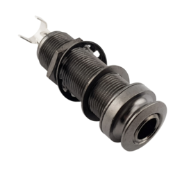 Red's music cable ST Pro Guitar Jack Endpin 4 Pin Socket Black met dop