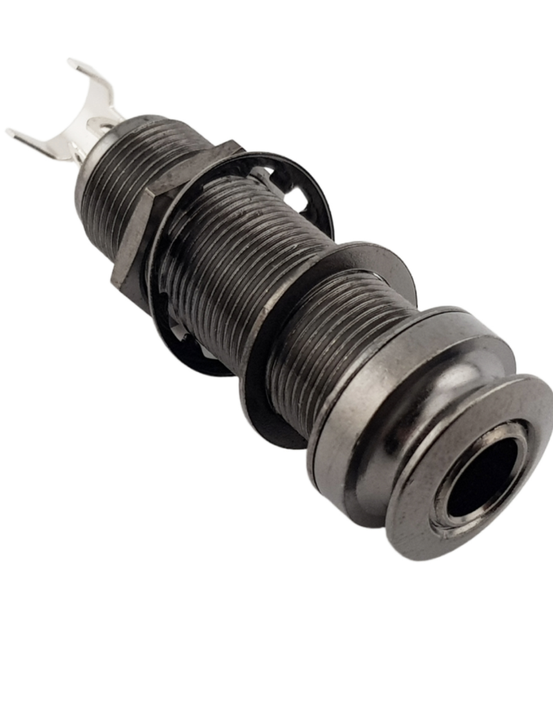 Red's music cable ST Pro Guitar Jack Endpin 4 Pin Socket Black met dop