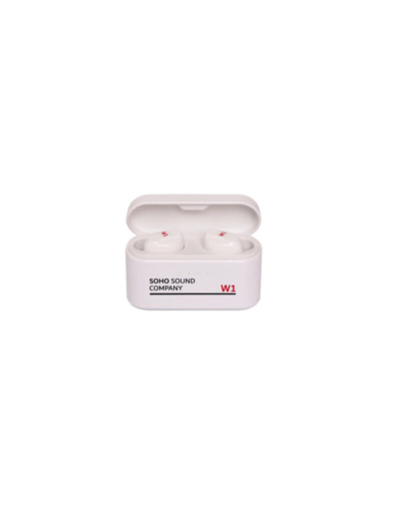 soho Copy of SOHO Sound Company TWS bluetooth earbud with powerbank, white