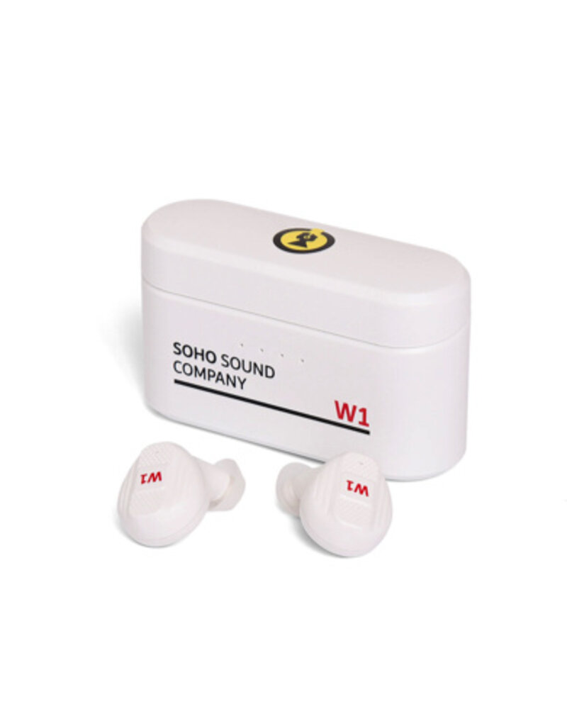 soho Copy of SOHO Sound Company TWS bluetooth earbud with powerbank, white