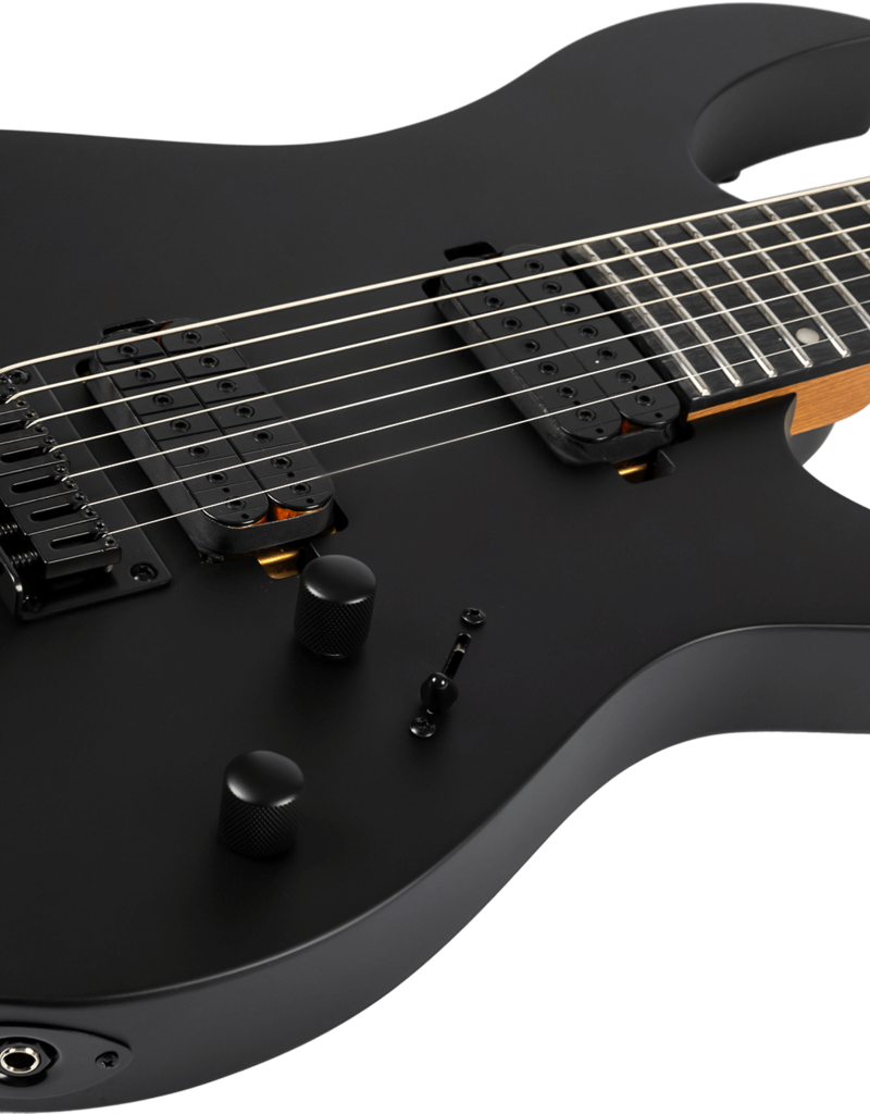 Spira Spira S-407 MBK 7 string guitar Satin black