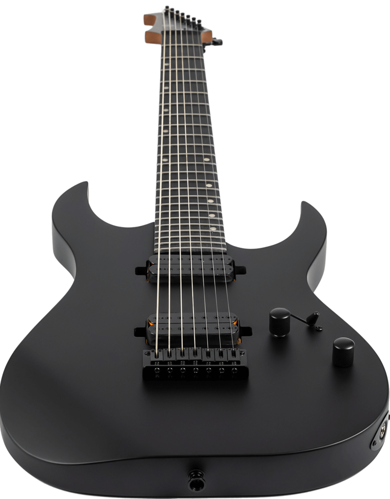 Spira Spira S-407 MBK 7 string guitar Satin black