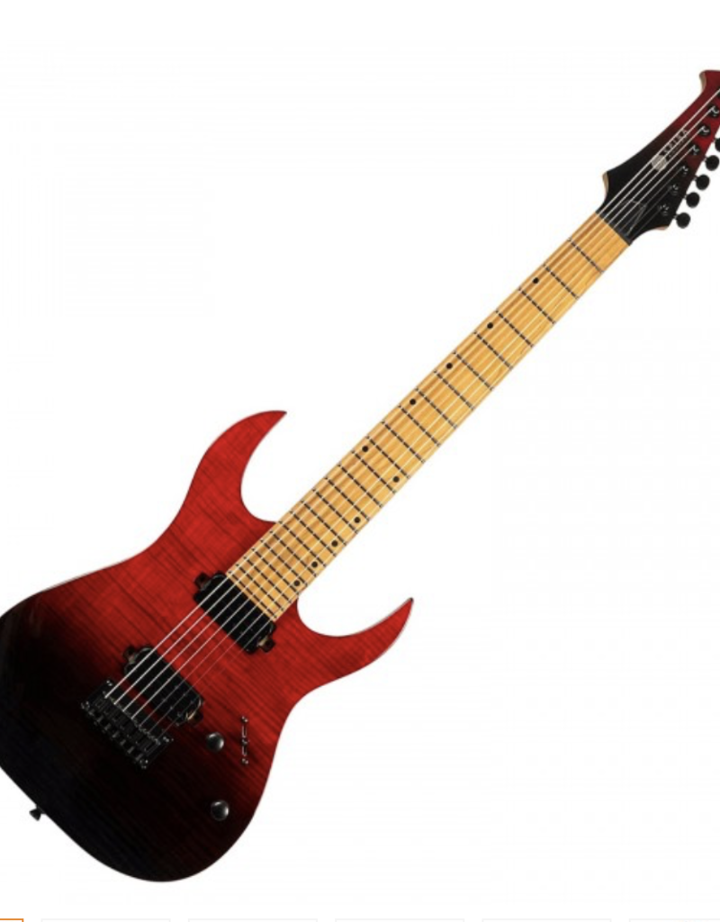 Spira Spira S-457 TRD Flame Maple, Gloss Trans Red