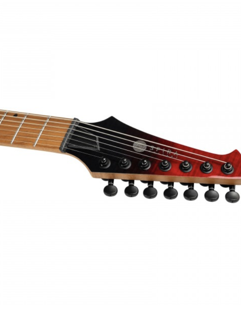 Spira Spira S-457 TRD Flame Maple, Gloss Trans Red