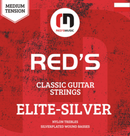 Red's music cable Red's Elite classic guitar strings silverplated