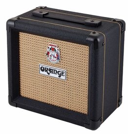 Orange Orange  PPC108 1x8 inch Closed Back Cabinet Black