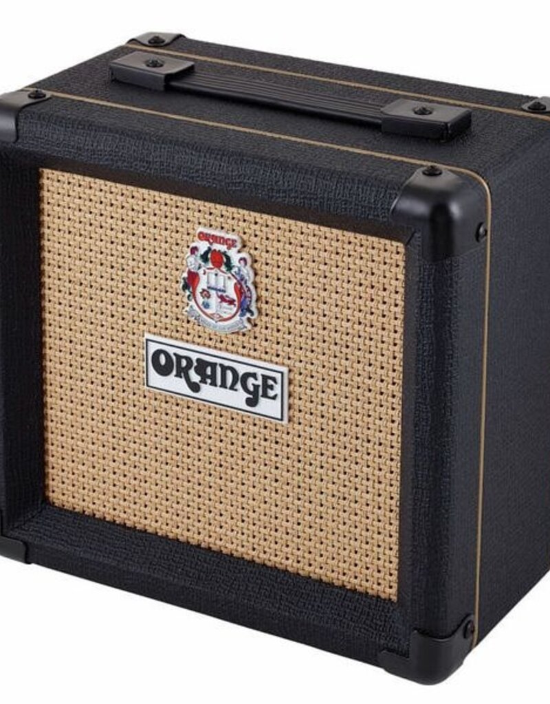 Orange Orange  PPC108 1x8 inch Closed Back Cabinet Black
