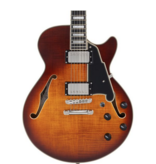 D' Angelico D' Angelico Premier SS Dark Iced Tea Burst