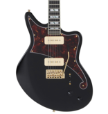 D' Angelico D' Angelico Deluxe Bedford solid black