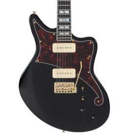 D' Angelico D' Angelico Deluxe Bedford solid black