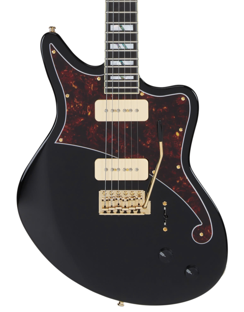D' Angelico D' Angelico Deluxe Bedford solid black