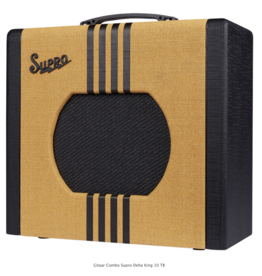 Supro SUPRO Delta King 10 tweed/Black