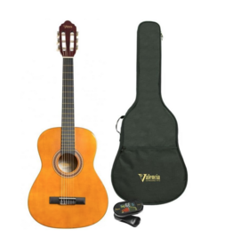 valencai Valencia klassieke 3/4 gitaar met hoes