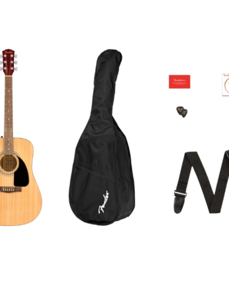 Fender Fender FA115 pack Natural dreadnought