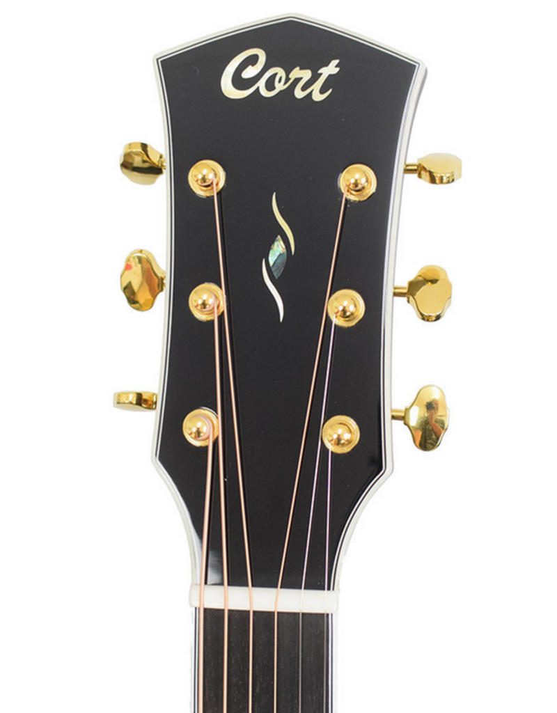 Cort Cort Gold A8 Black gloss solid rosewood