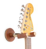 levy's Levy massief messing muurhanger met bruin lederen omhulsel