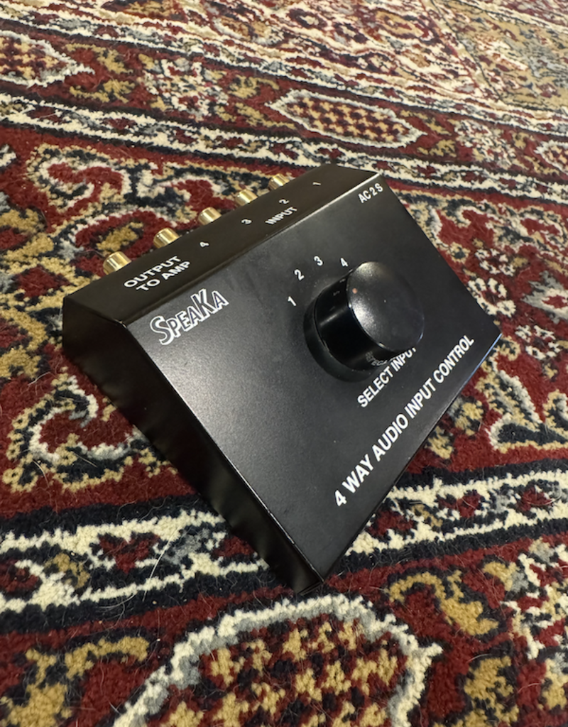 Speaka Speaka 4 way audio input | Occasion