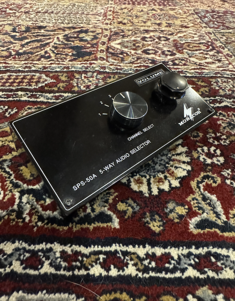 Monacor Monacor 5 way input audio selector | Occasion