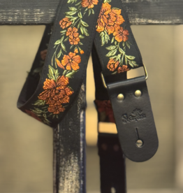 Shamanu Shamanu handmade strap "Orange flower"