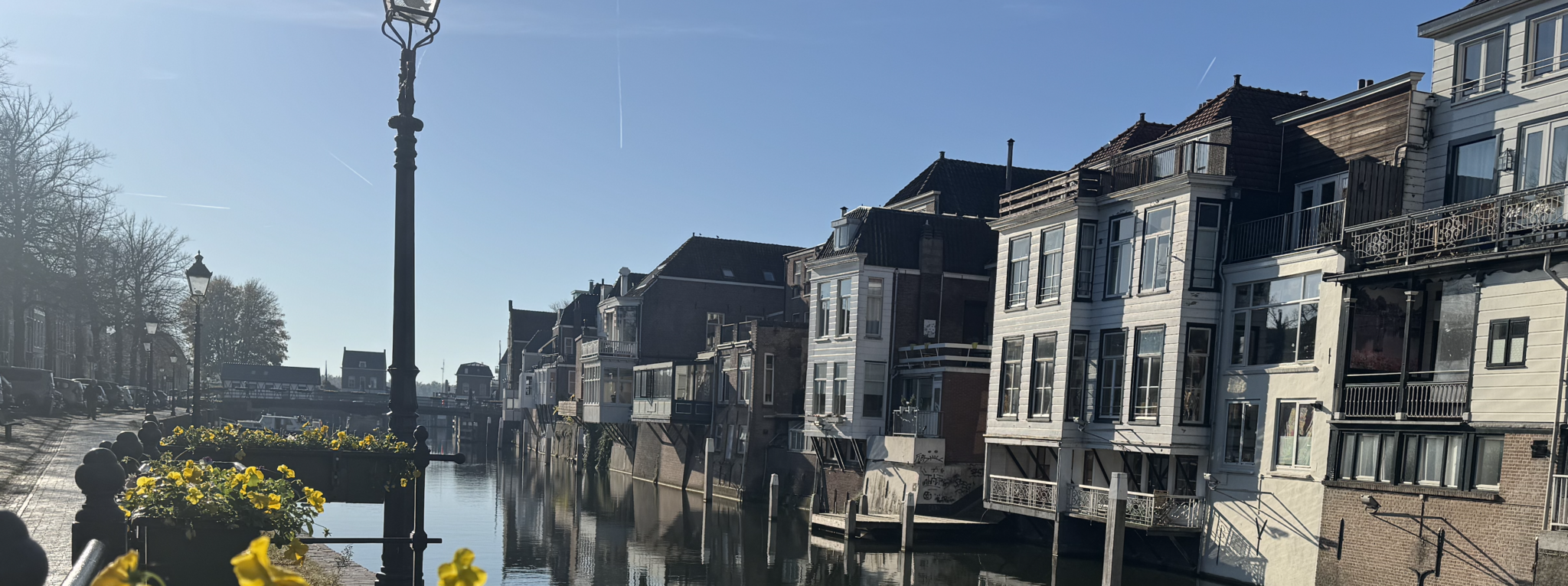 Beautiful harbour of gorinchem