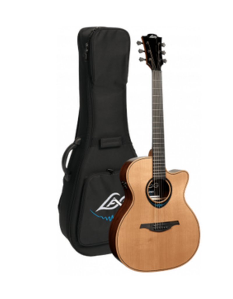LAG LAG Bluewave 2 Smart Guitar Auditorium Cutaway w/ Gig Bag