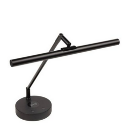 Boston Pianolamp PLM-1000 zwart aluminium