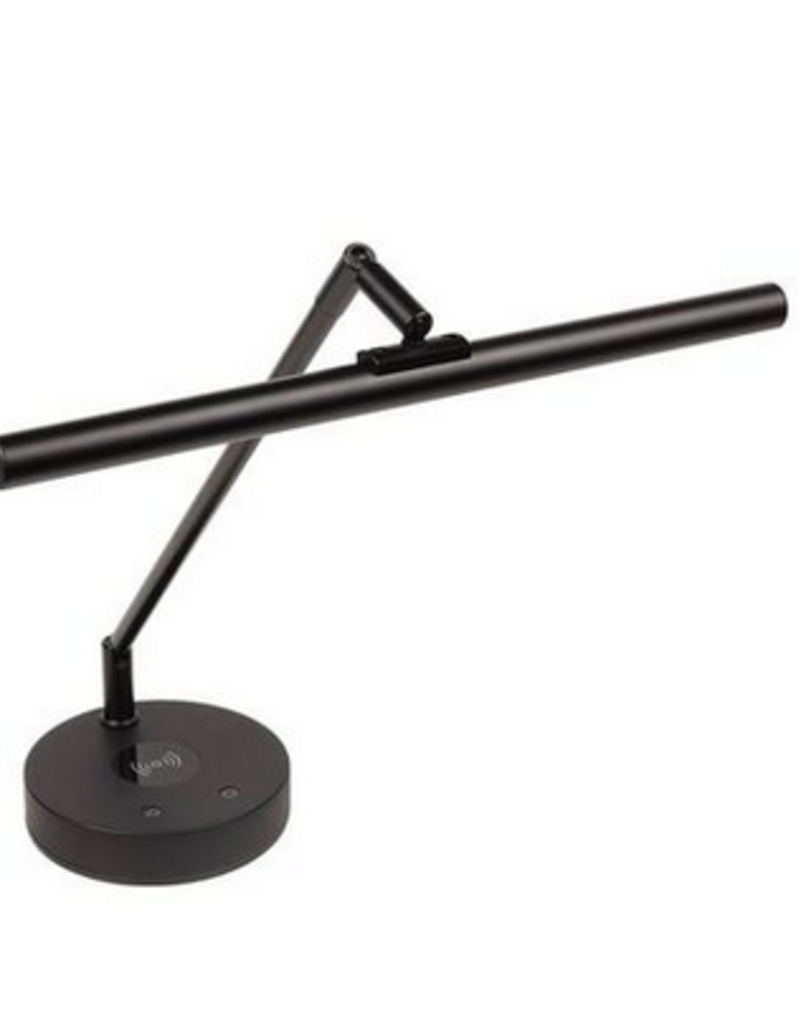 Boston Pianolamp PLM-1000 zwart aluminium