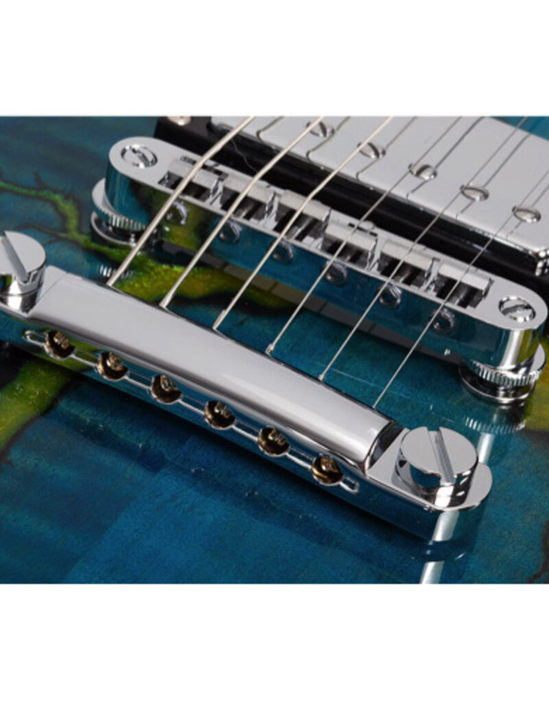 Schecter Schecter E-1 Electro Resin transparent blue