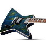 Schecter Schecter E-1 Electro Resin transparent blue