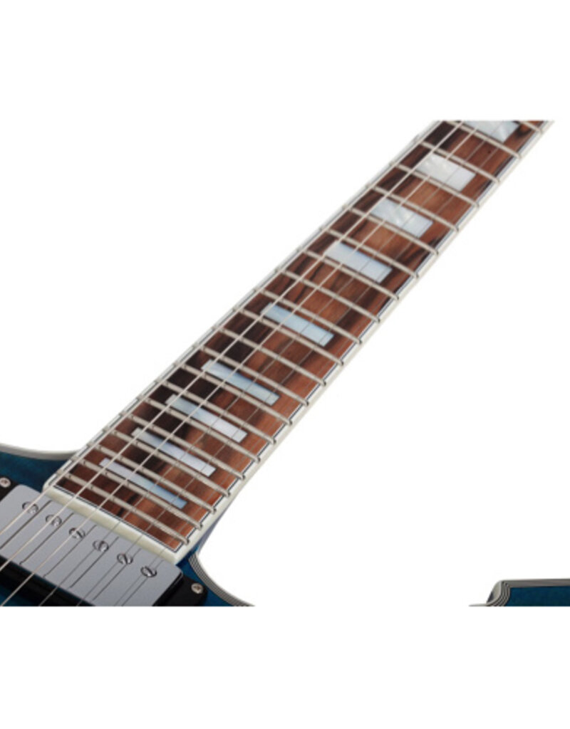Schecter Schecter E-1 Electro Resin transparent blue