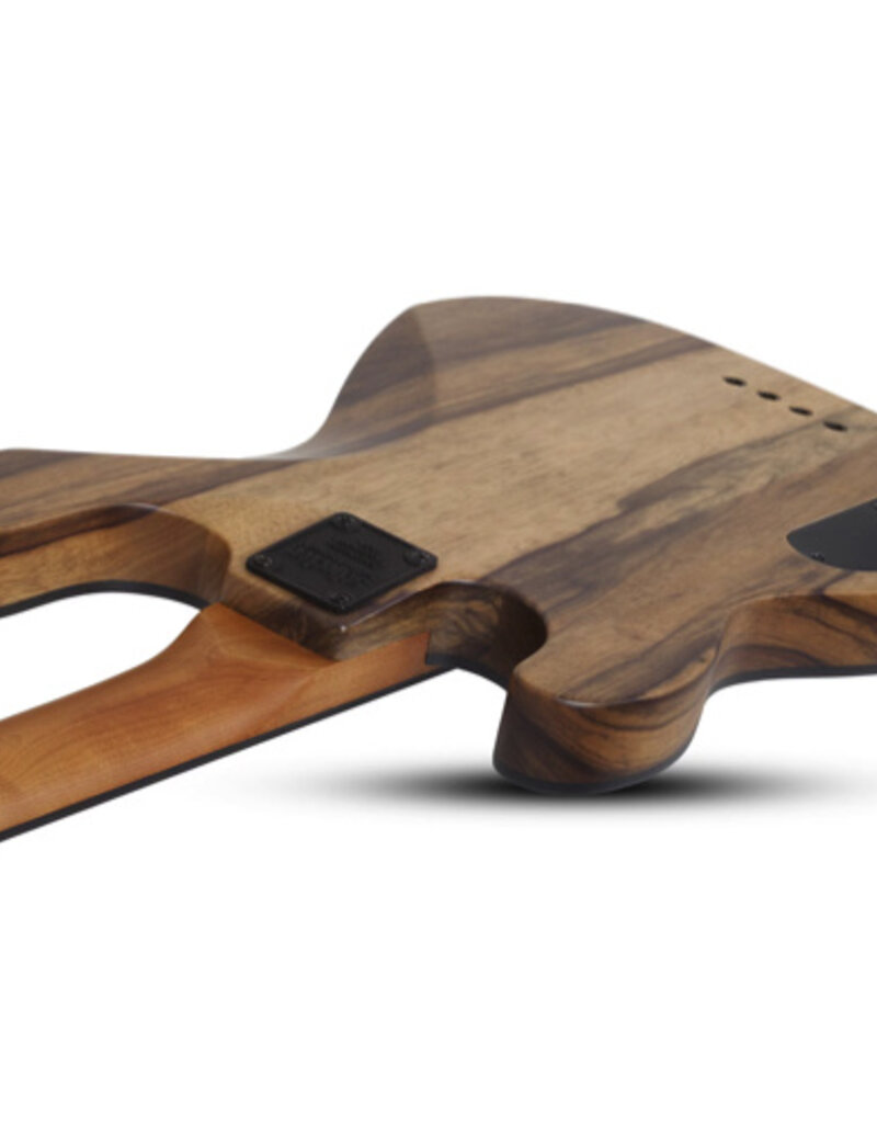 Schecter Schecter Model-T 4 Exotic black Limba