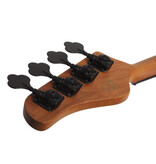 Schecter Schecter Model-T 4 Exotic black Limba