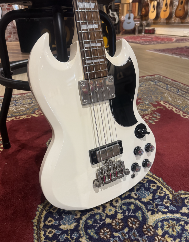 Epiphone EB3 basgitaar white | Occasion