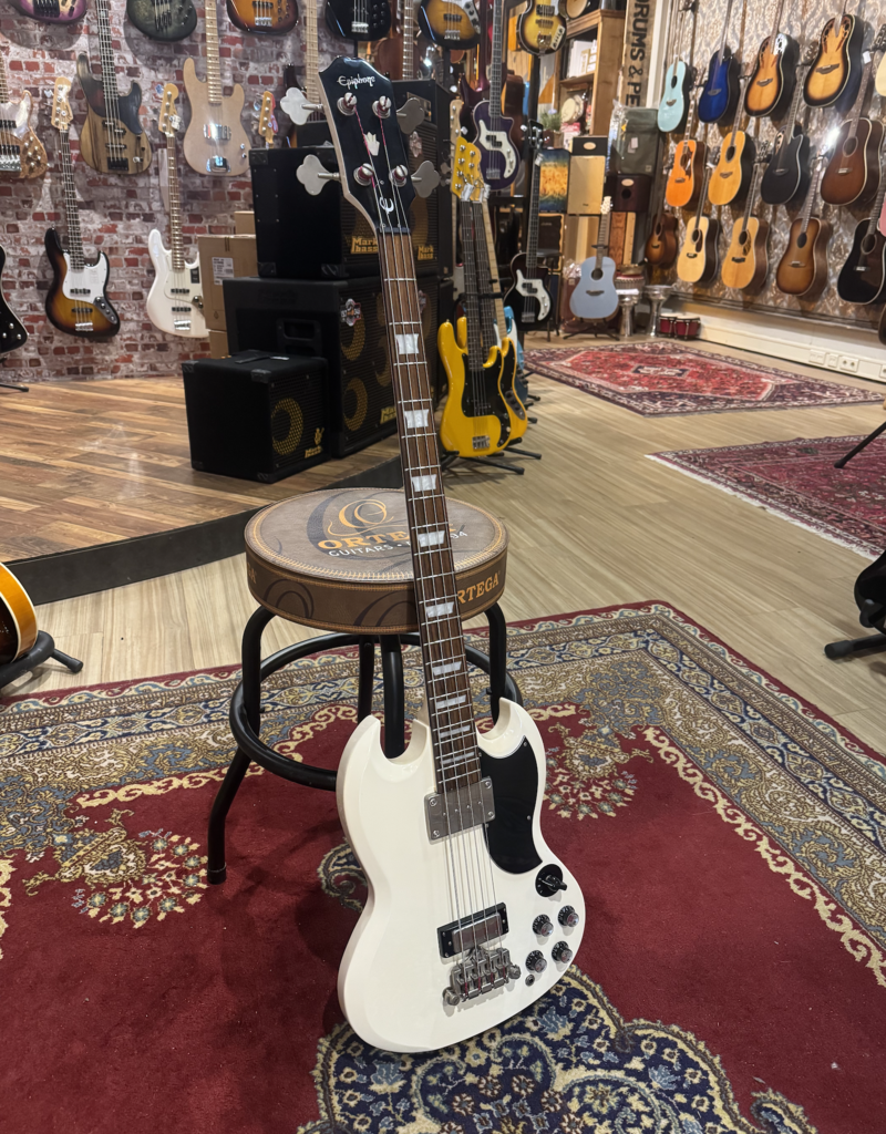 Epiphone EB3 basgitaar white | Occasion