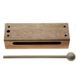 Woodblock klein incl. klopper