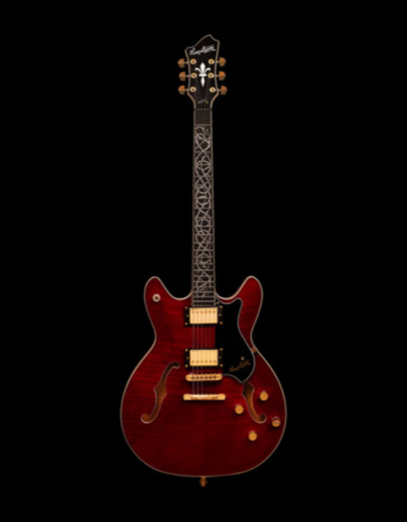 Hagstrom Hagstrom Viking 100th Anniversary Edition Bloodwine Red incl. Koffer