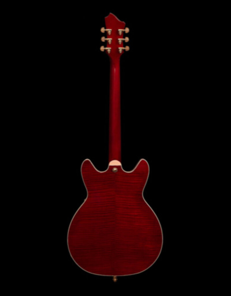Hagstrom Hagstrom Viking 100th Anniversary Edition Bloodwine Red incl. Koffer