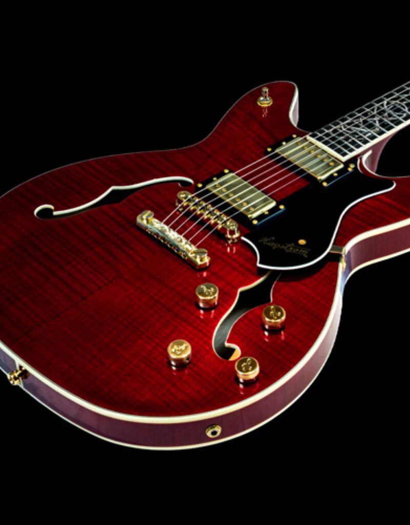 Hagstrom Hagstrom Viking 100th Anniversary Edition Bloodwine Red incl. Koffer