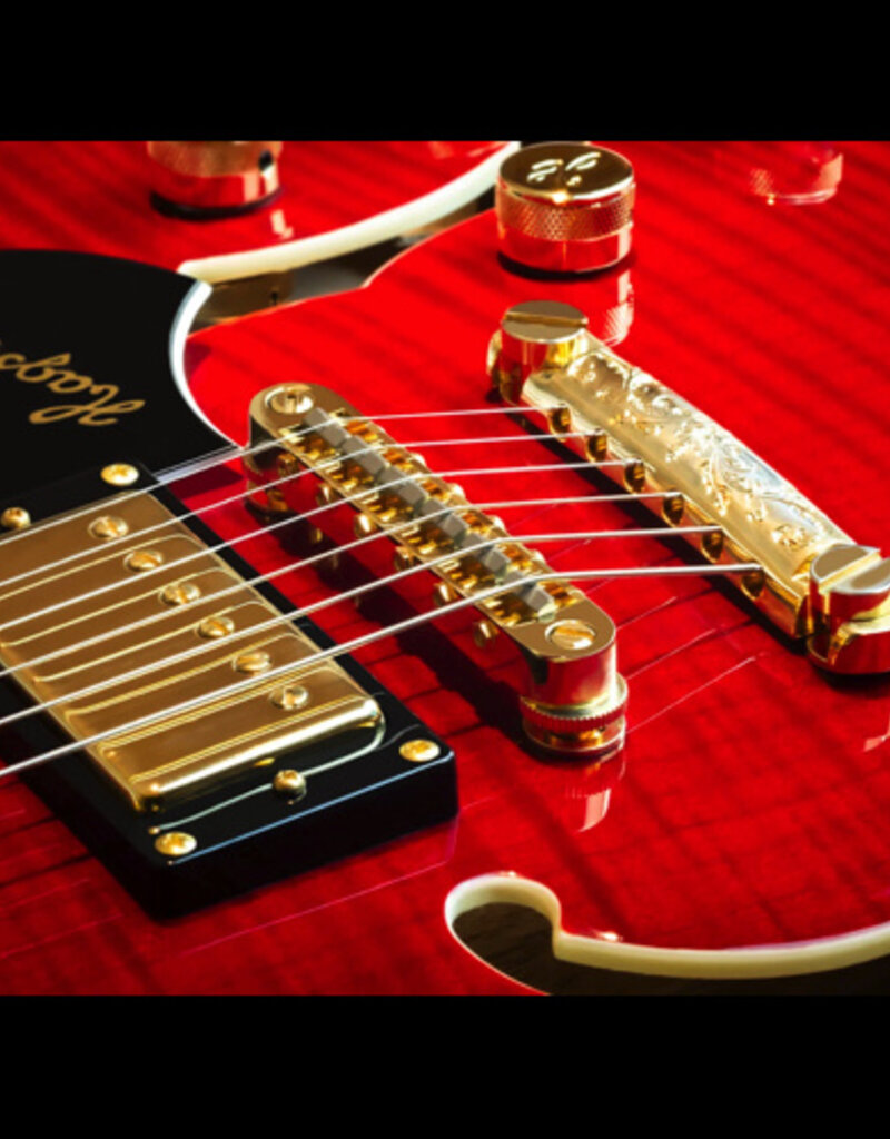 Hagstrom Hagstrom Viking 100th Anniversary Edition Bloodwine Red incl. Koffer