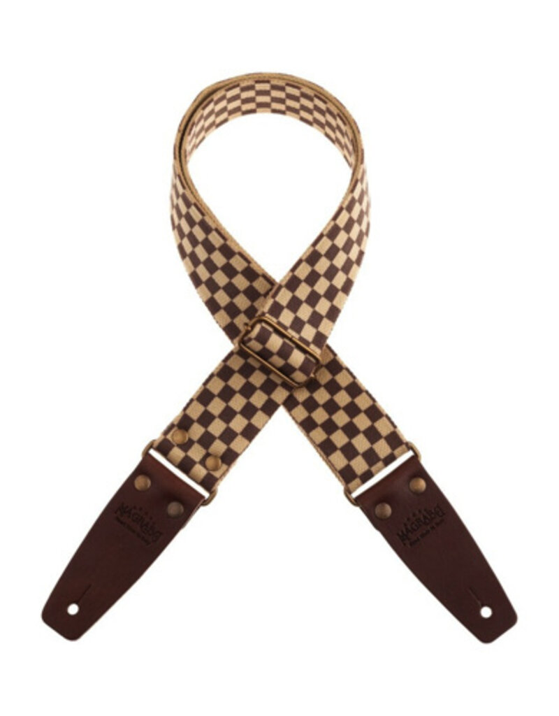 Magrabo Magrabo Stripe SC Retro Chess 5cm (Brown Terminals, Aged Brass Buckle)