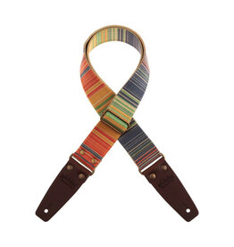 Magrabo Magrabo Stripe SC Retro Rainbow 5cm (Brown Terminals, Aged Brass Buckle)