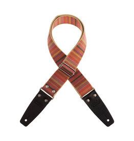 Magrabo Magrabo Stripe SC Retro Mexico 5cm (Black Terminals, Aged Silver Buckle)