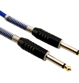 Red's music cable Red's Music GC0105 Blue 0,5m jack/jack