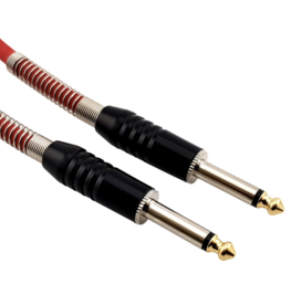 Red's music cable Red's Music GC0105 Red 0,5m jack/jack